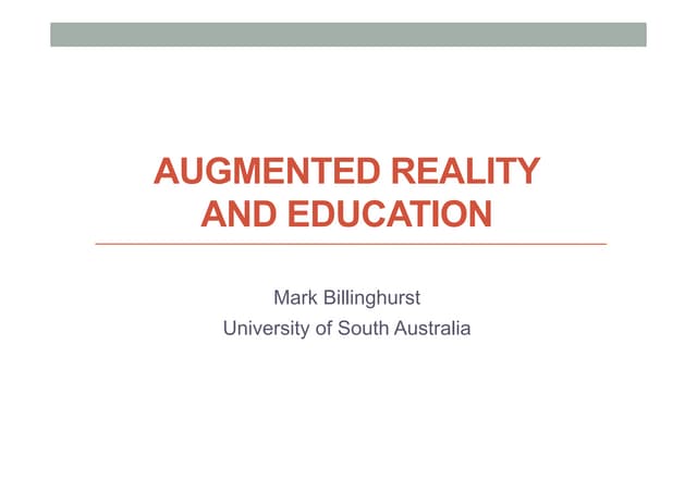AR in Education