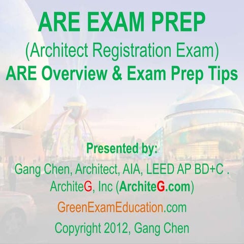 Are exam prep by gang chen of archite g.com