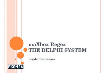 A regex ekon16
