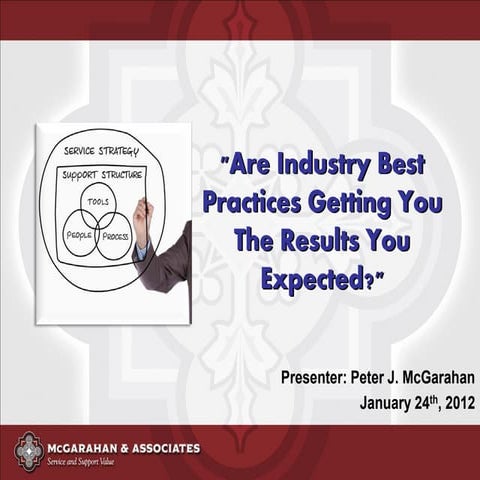 Are industry best practices getting you the results you expected