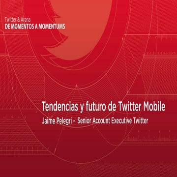 Jaime Pelegrí - Tendencia y futuro de Twitter Mobile