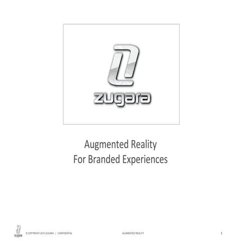 Augmented Reality For Branded Experiences