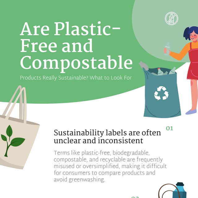 Are Plastic-Free and Compostable Products Really Sustainable What to ...