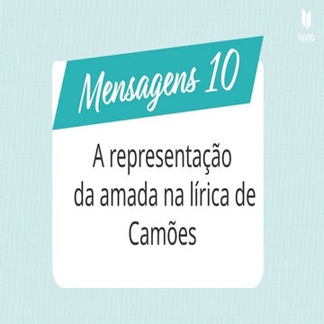 Resumos de Português: Camões lírico | DOCX