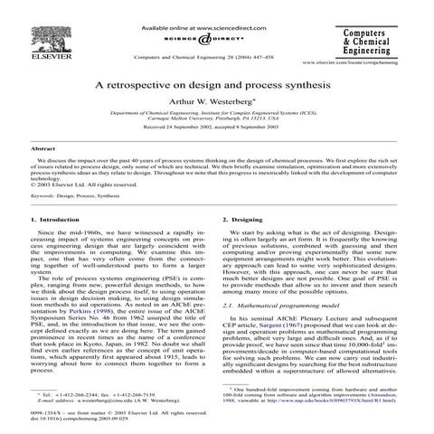A retrospective on design and process synthesis.pdf