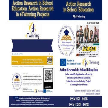 Action Research in School Education - AReTwinning journal / nr. 6 (August 2024)