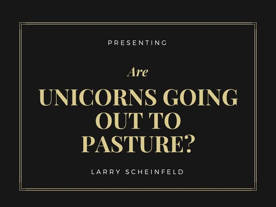 Larry Scheinfeld presentations