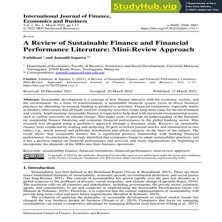 A Review of Sustainable Finance and Financial Performance Literature  Mini-Review Approach.pdf