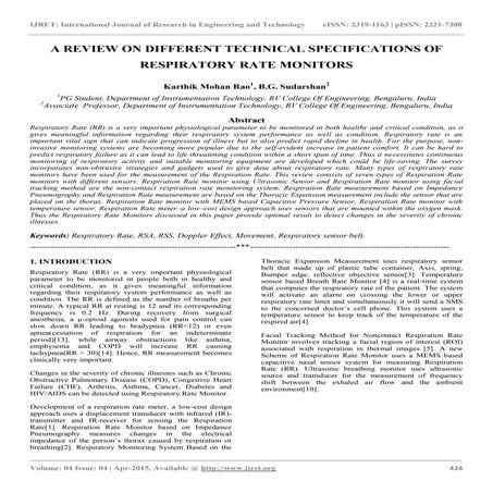 Respiratory activity sensor | PDF