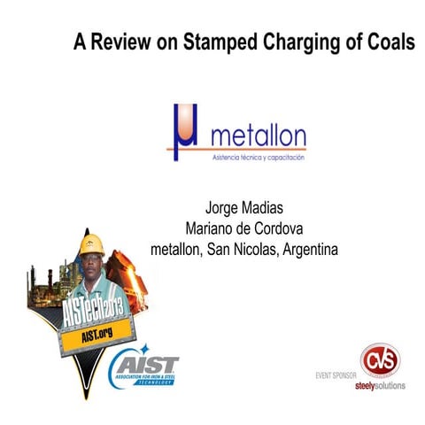A review on stamped charging of coals