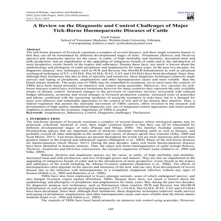 A review on the diagnostic and control challenges of major