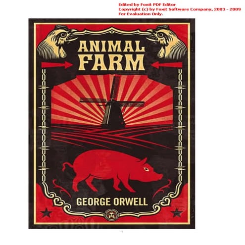 A Revolução dos Bichos - George Orwell