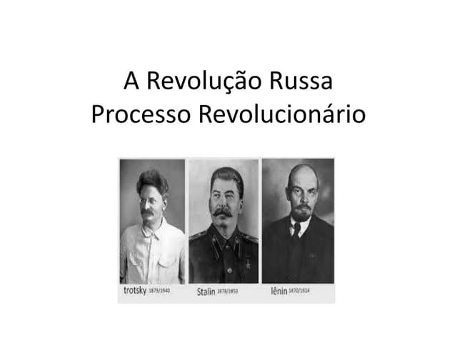 A revolução russa slides