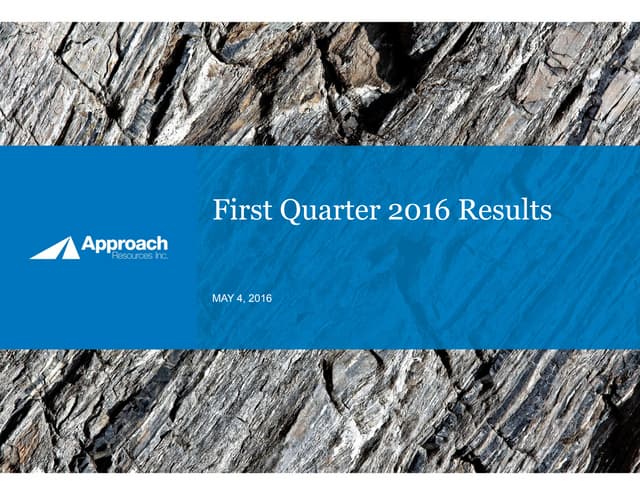 Arex 1 q16 results presentation