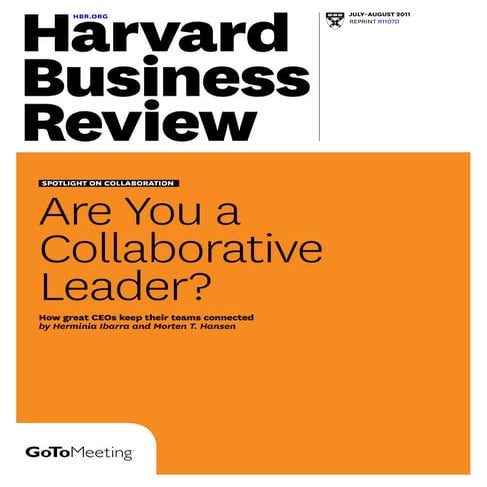 Are youa collaborativeleader