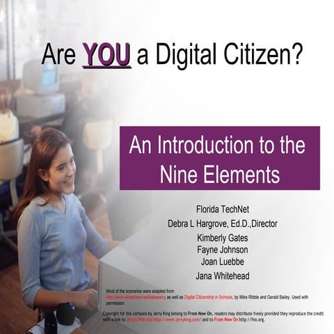 Digital Citizenship: Responsible Behavior in a Digital World