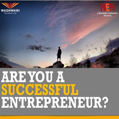 Are you a Successful Entrepreneur?
