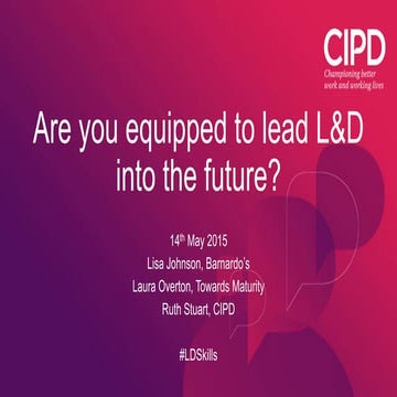 Are You Equipped to Lead L&D Into the Future?