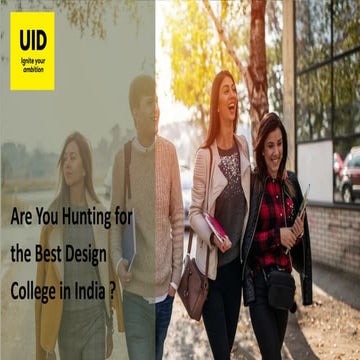 Are You Hunting for the Best Design College in India.pptx