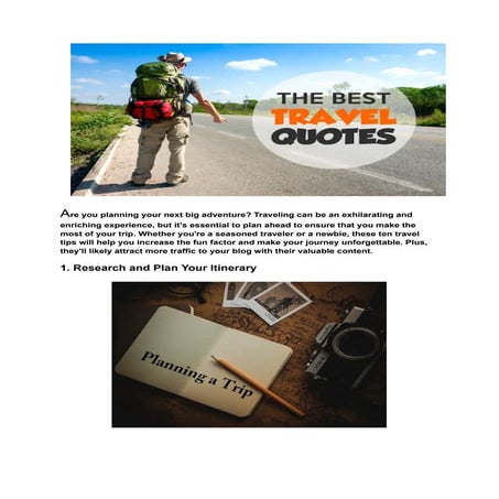 World travel guide | PDF