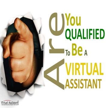 Are You Qualified to Be A Virtual Assistant