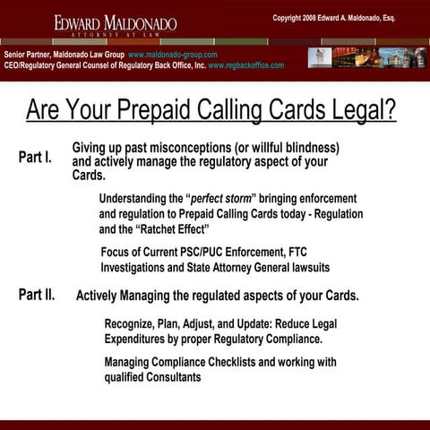 Are Your Prepaid Calling Cards Legal Final