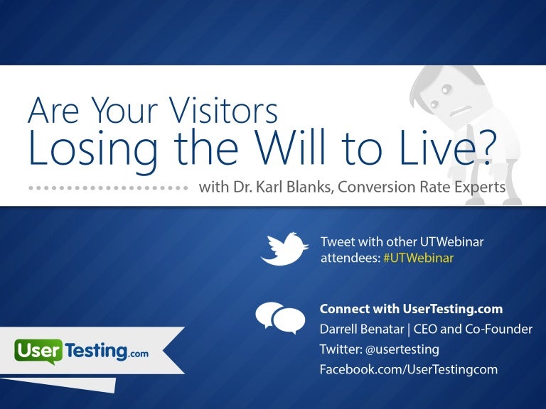 Are your visitors losing the will to live?
