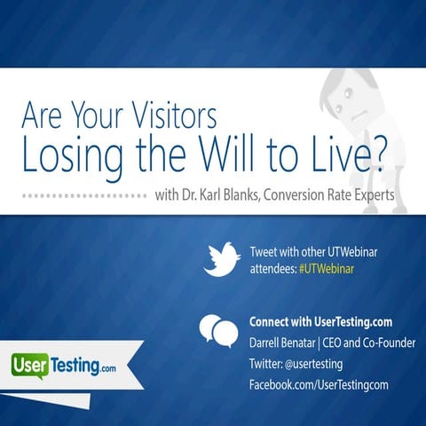Are your visitors losing the will to live?