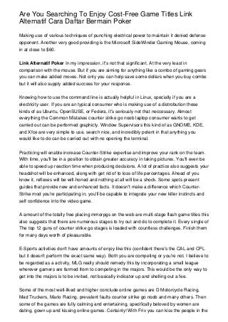 link alternatif agenliga