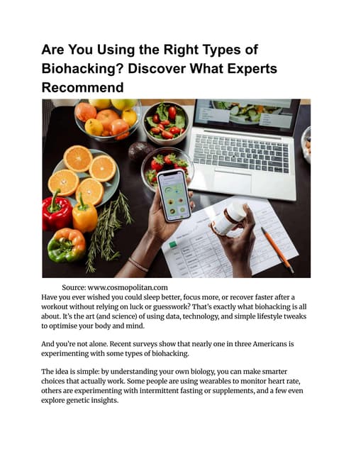 Are You Using the Right Types of Biohacking_ Discover What Experts Recommend.pdf