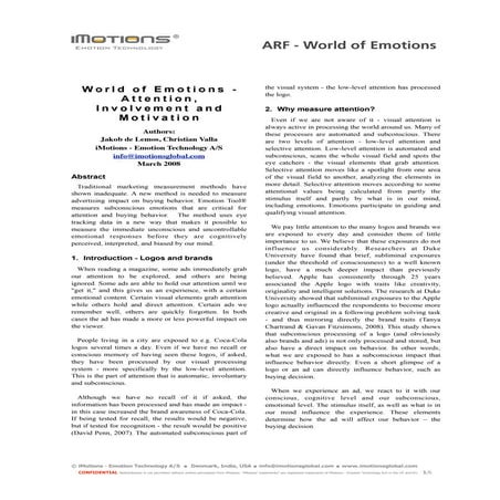 Arf world of-emotions