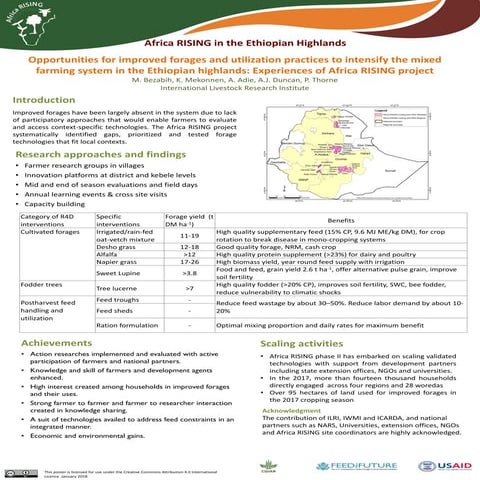 Opportunities for improved forages and utilization practices to intensify the...