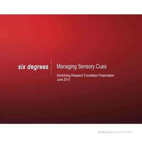 Sensory Branding: Understanding what aesthetics and language make ads more ef...