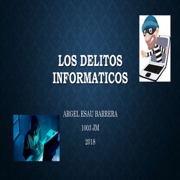 los delitos informaticos | PPTX