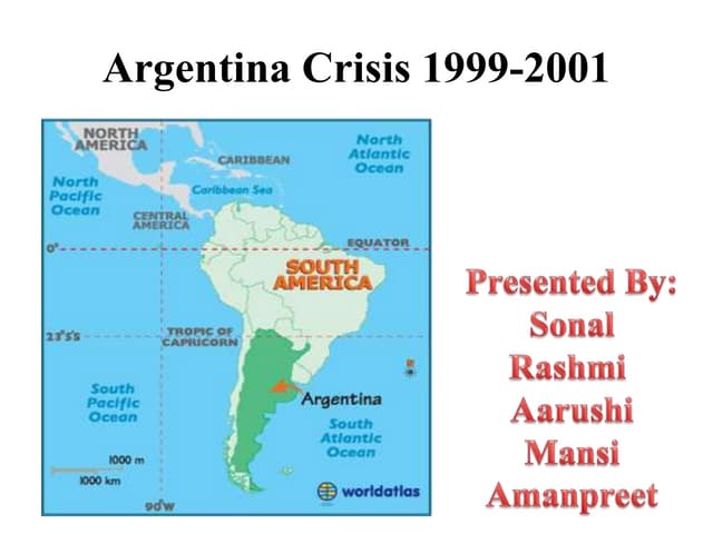 Argentina crisis 1999 2001 PPT