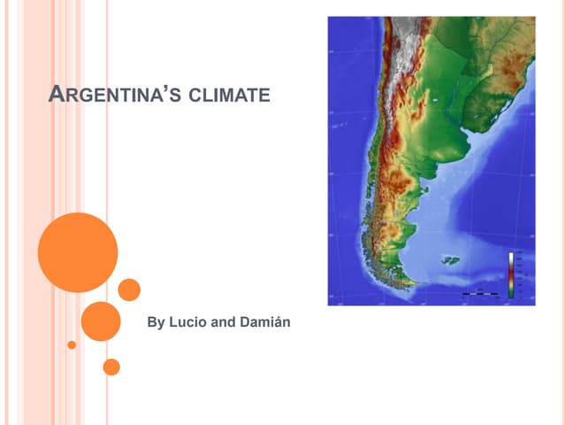 Argentina’s climate