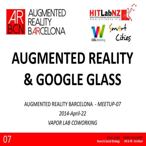 Augmented Reality & Google Glass
