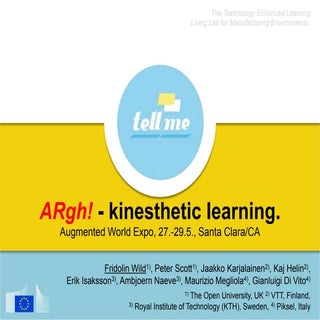 ARgh! kinesthetic learning