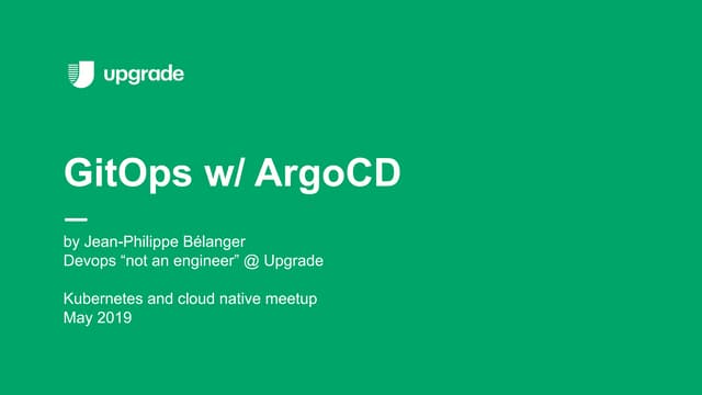 GitOps with ArgoCD