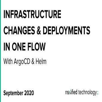 A Unified Process for Code and Configuration in Kubernetes