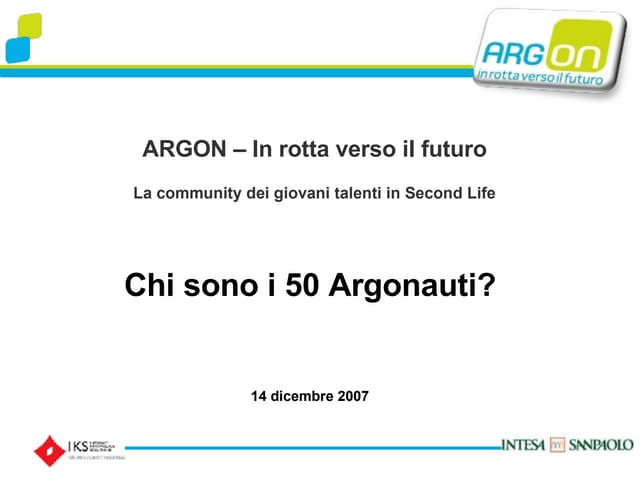 Argon Selezione Argonauti 9dic07