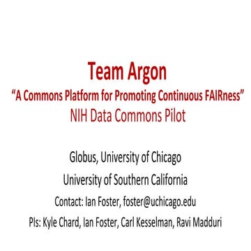 Team Argon Summary
