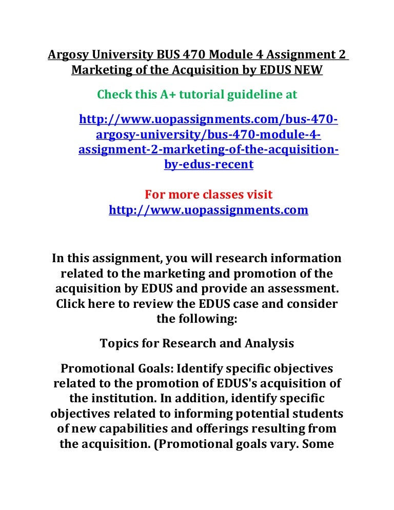 Argosy module 4 assignment 3 essay 03 image