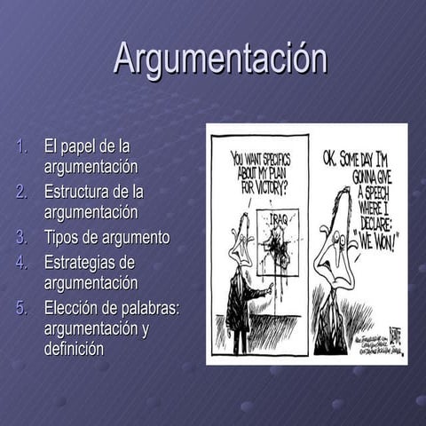 Argumentación