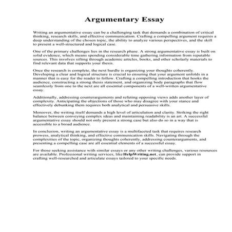Argumentary Essay.pdf