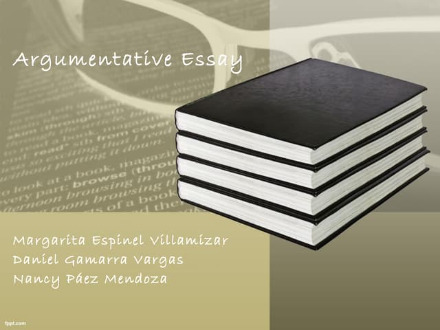 Argumentative essay