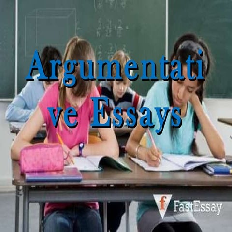 Argumentative essays