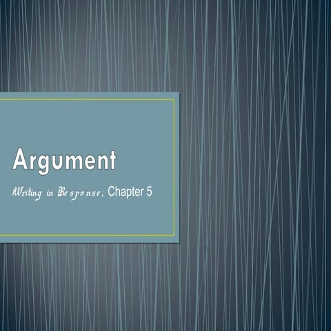 Argument