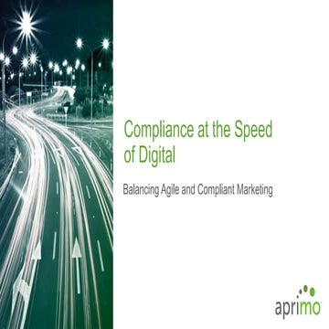 Compliance at the Speed of Digital – Jonathan Fiur – Argyle 9.14.17