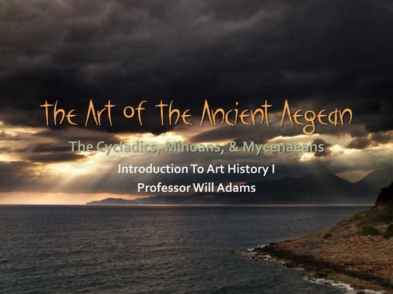 Aegean art | PPT